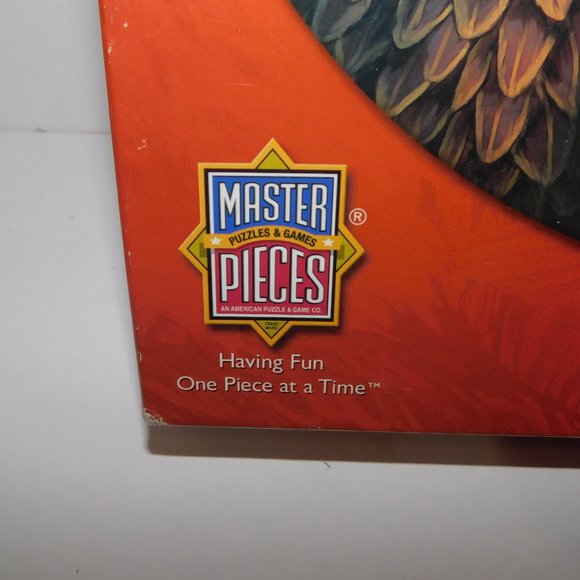Master Pieces Steven Michael Gardner Eagle Spirit Glow in the Dark Puzzle - Picture 8 of 12